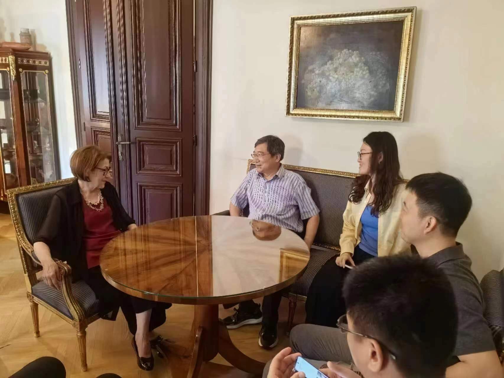 WTA Chair ZHANG Xu Meets with CEO of National Tourism Organization of Serbia