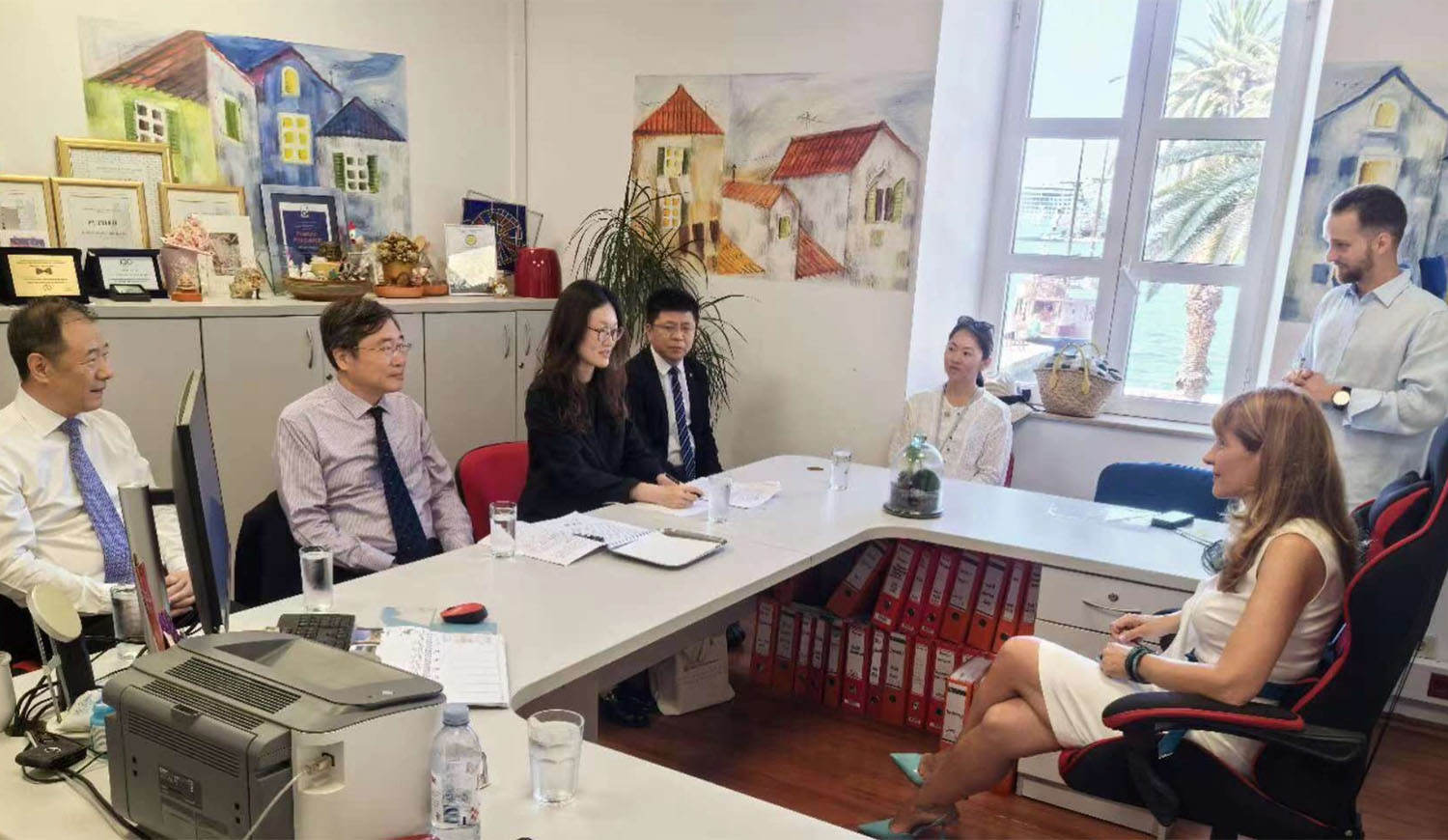 世界旅游联盟代表团会见克罗地亚相关旅游机构