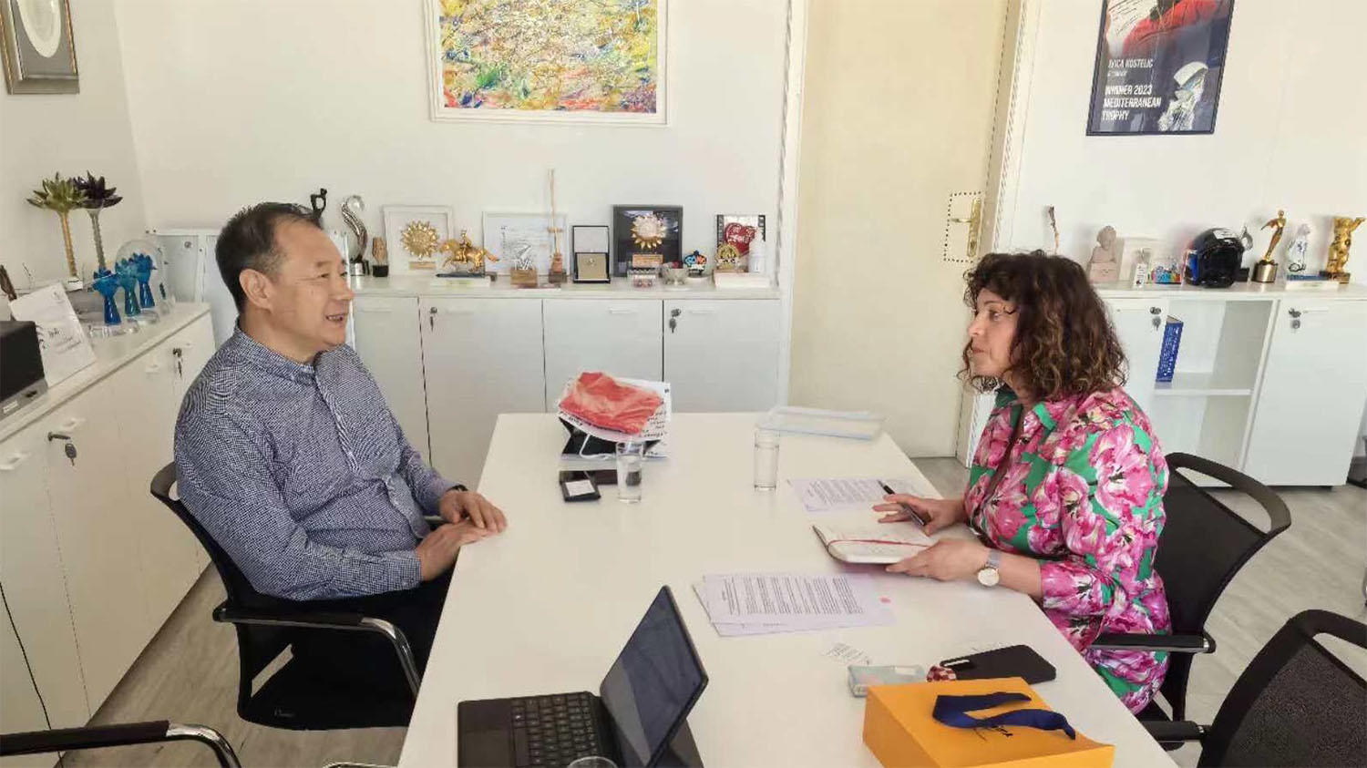 世界旅游联盟代表团会见克罗地亚相关旅游机构