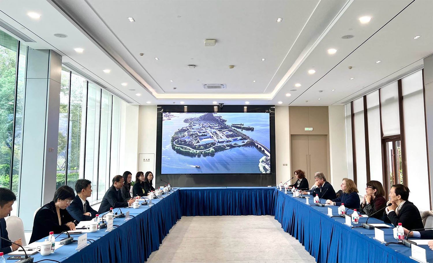 WTA Vice Chair and Secretary-General-Designate ZHENG Hao Meets with Ms. Maria Rosa Azzolina, President of Istituto Italo Cinese