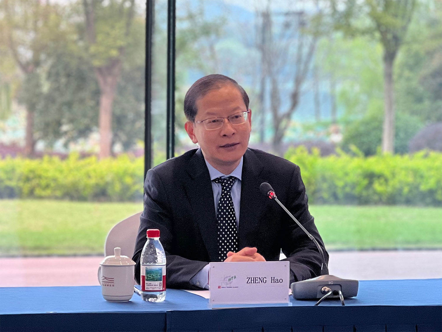 WTA Vice Chair and Secretary-General-Designate ZHENG Hao Meets with Ms. Maria Rosa Azzolina, President of Istituto Italo Cinese