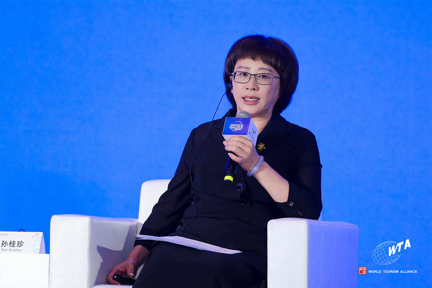 中国旅行社协会副会长兼秘书长 孙桂珍