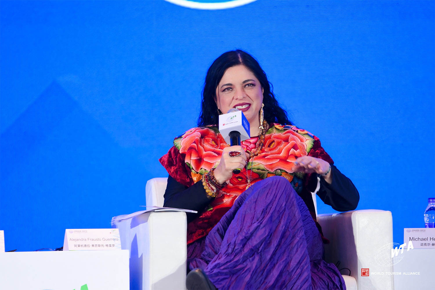 Ms. Alejandra Frausto Guerrero, Secretary of Tourism of Mexico City, Mexico