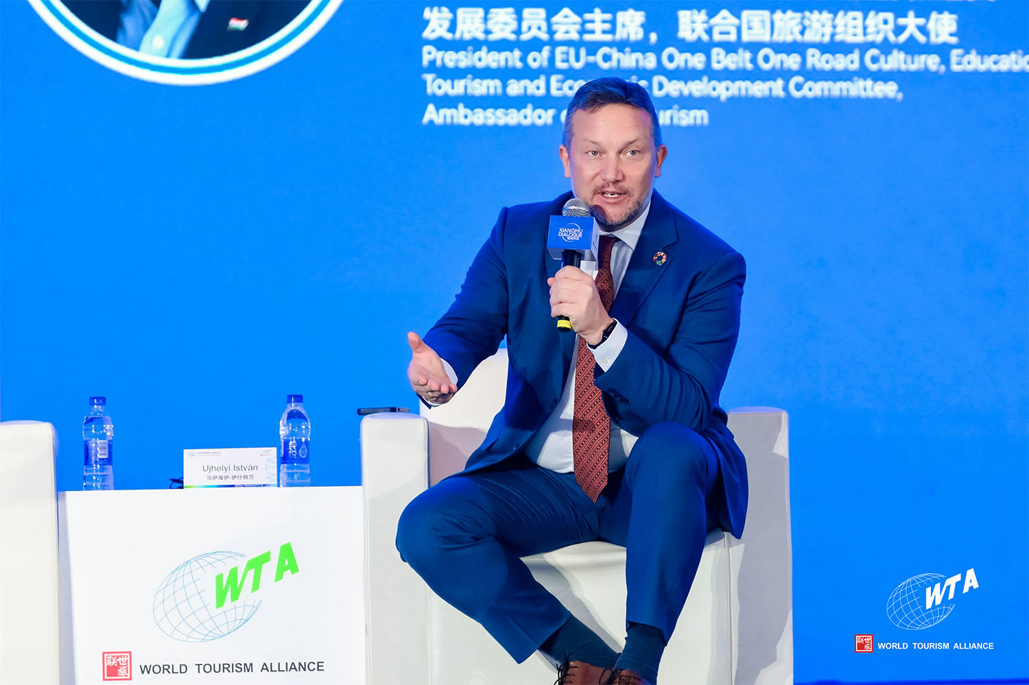 Dr. Ujhelyi István, President of EU-China One Belt One Road Culture, Education, Tourism and Economic Development Committee