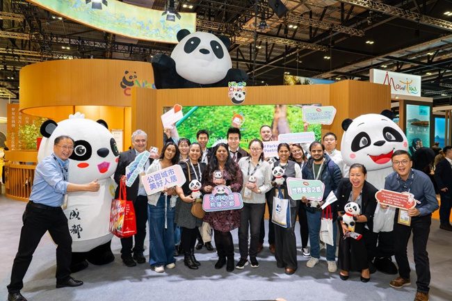 “锦绣天府·安逸四川”亮相伦敦世界旅游交易会